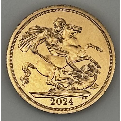 KC111 2024 full gold sovereign