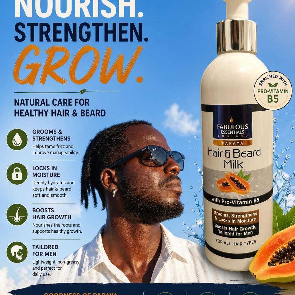 Papaya Hair & Beard Milk