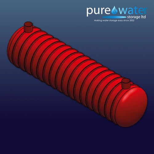 PU-F-80000-HVY Underground Fire Water Tank 80000L (Heavy Duty)