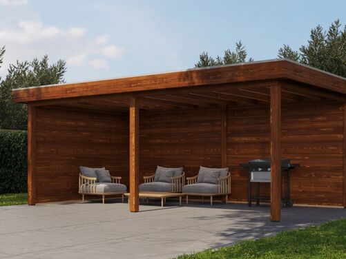 5.88mtr x 3.5mtr 28mm walled Gazebo