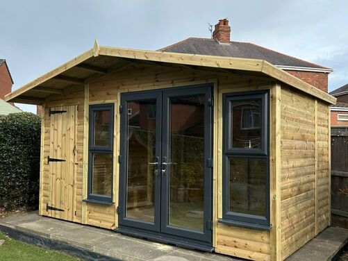 14x8 Apex Summer House Combi
