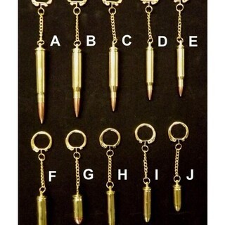 Bullet Key Rings
