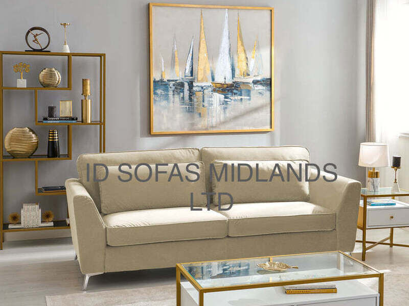 DEVA 3+2 SEATER IN BEIGE PLUSH