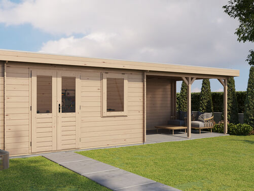 400cm x 300cm + 400cm Veranda