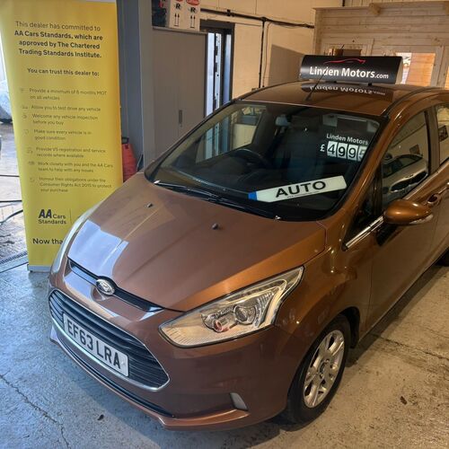 2013 (63) FORD B-MAX ZETEC 1.6 5 DOOR AUTOMATIC 