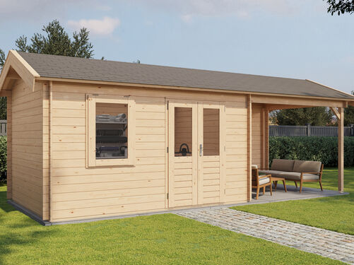 400cm x 300cm + 300cm Veranda