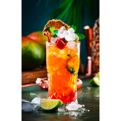 Sunset Bay - Tropical Fruits Flavoured Cocktail Syrup By Mocktology 200ml