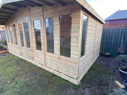 #SHA076 18x10 Apex Summer House