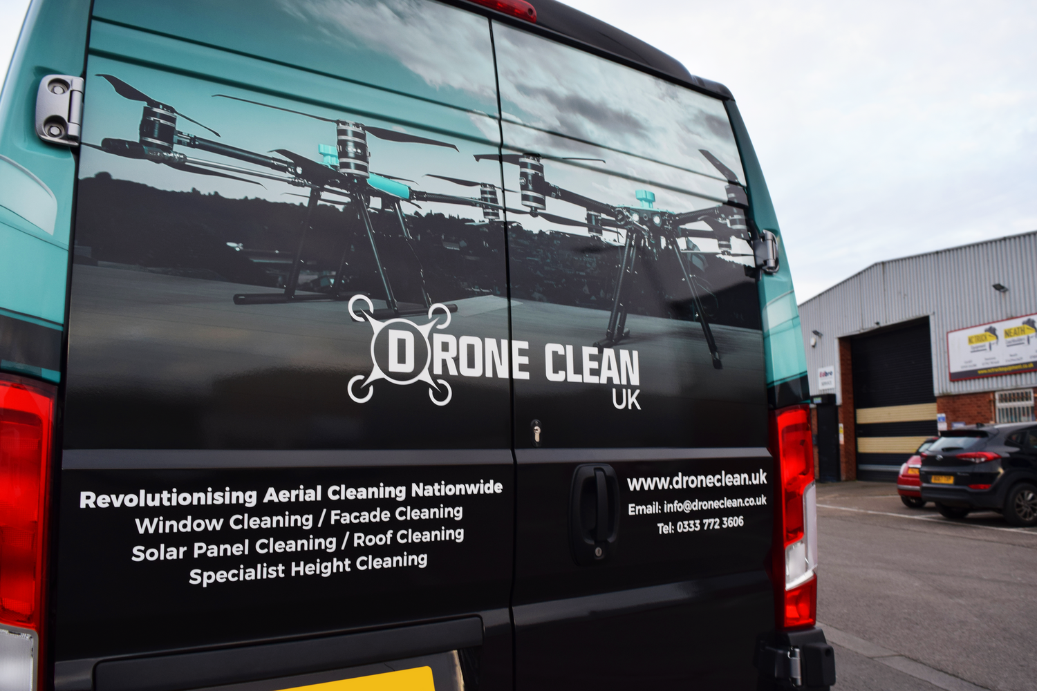 Drone Clean UK - Peugeot Boxer