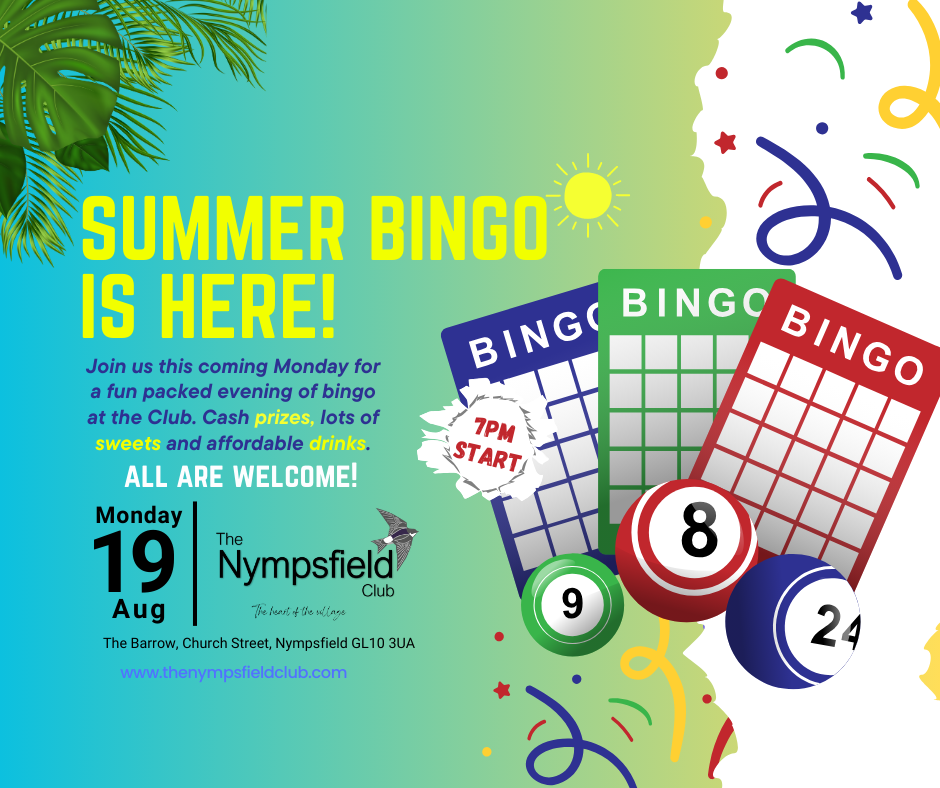 Summer Bingo Is Here!