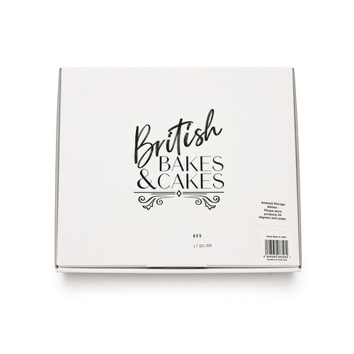 Case of British Bakes & Cakes Strawberry & White Chocolate Loaf Cake 6x280g