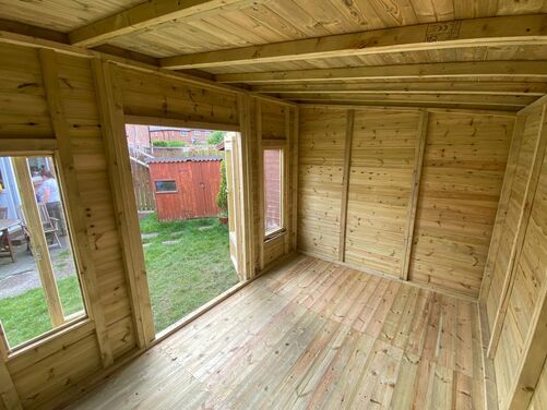 #SHP011 12x10 Pent Summer House