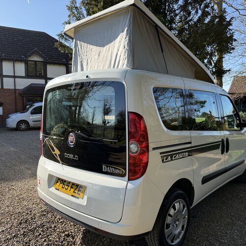 2015 (65)reg Fiat Doblo 1.6 M-Jet Camper Van - 1 Owner - 15222 miles