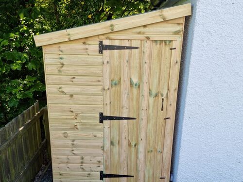 8x5 Pent Storage Shed
