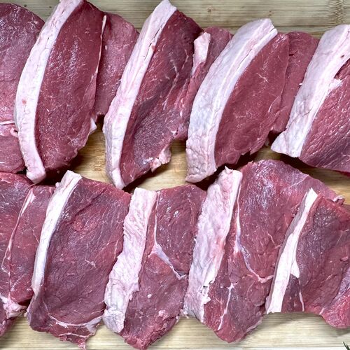 10x rump steaks