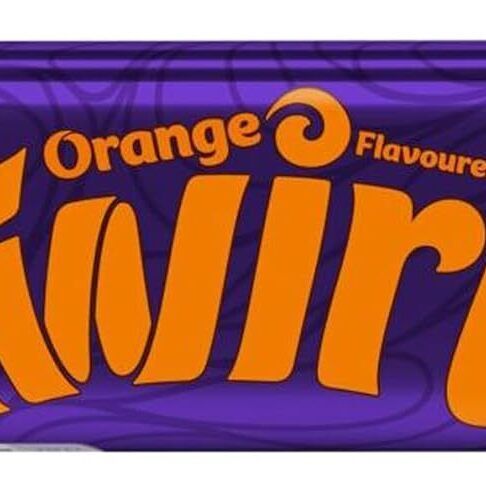 Cadbury Twirl Orange Chocolate Bar