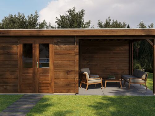 300cm x 400cm + 300cm Veranda