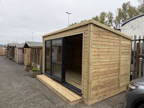 #BF002 14x8 Pent Summer House