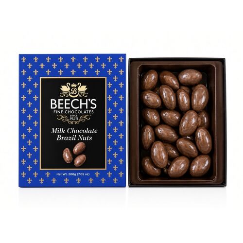 Beech’s Milk Chocolate Brazils 90g
