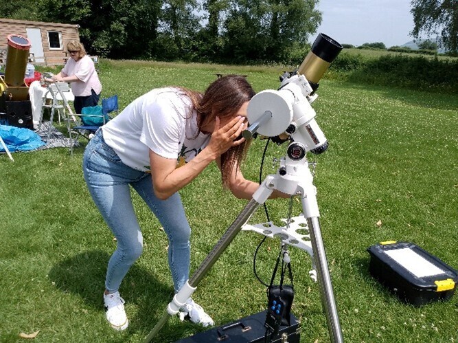 SAFE solar viewing June 2025