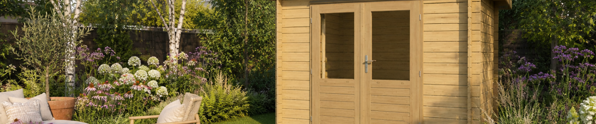 Garden Buildings Showsite Trowbridge | Forever Timber