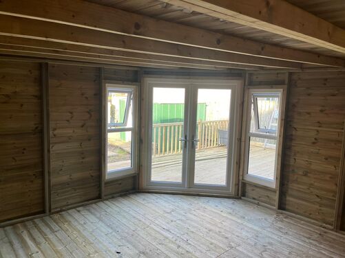 #PVC046 14x14 Corner Summer House