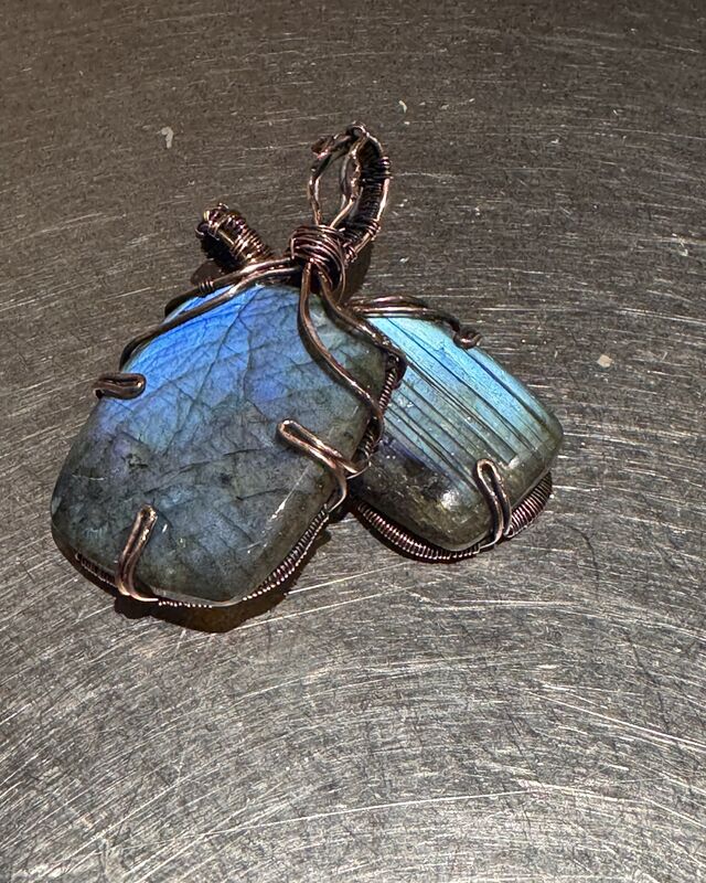 2nd June - wire weave pendant workshop