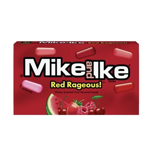Mike and Ike® Red Rageous™ Chewy Fruit Flavour Candy Theatre Box 120g