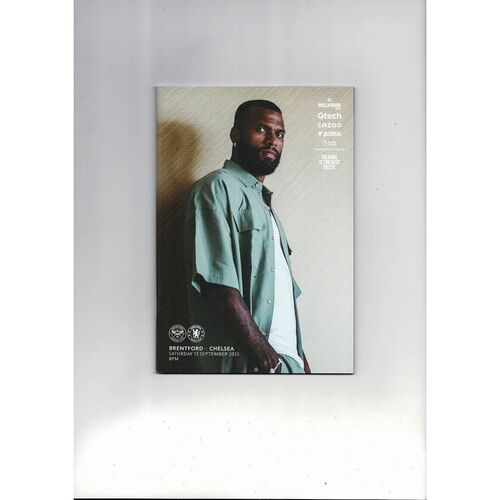 2025/26 Brentford v Chelsea Football Programme