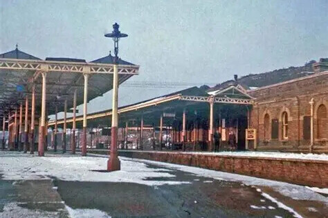 Mangotsfield Train Station.