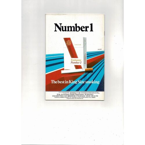 1978 Arsenal v Ipswich Town FA Cup Final Football Programme