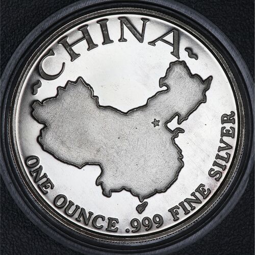 Rare vintage 1991 silver panda 1oz bullion coin