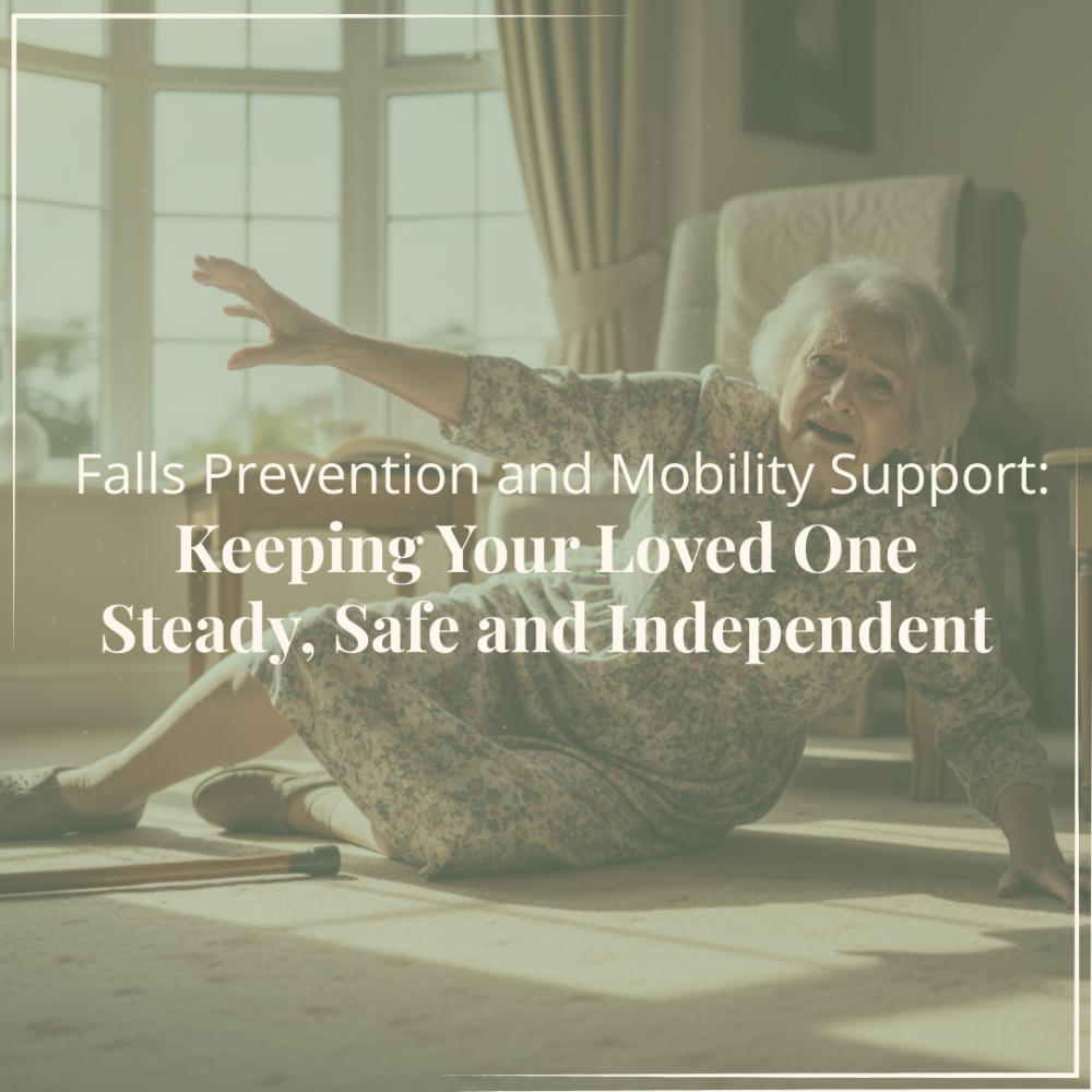Falls Prevention and Mobility Support: Keeping Your Loved One Steady, Safe and Independent
