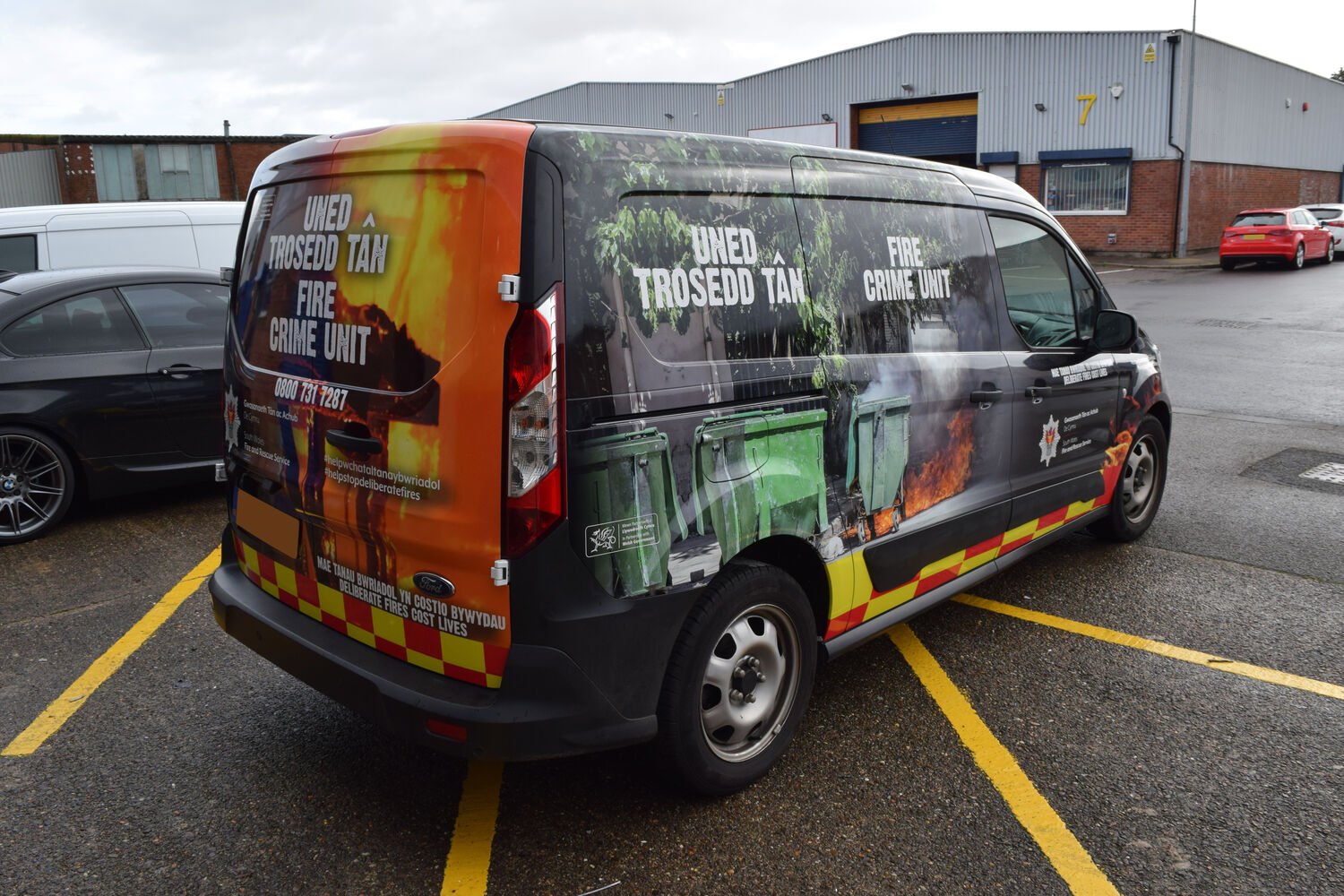 South Wales Fire & Rescue Services - Ford Transit