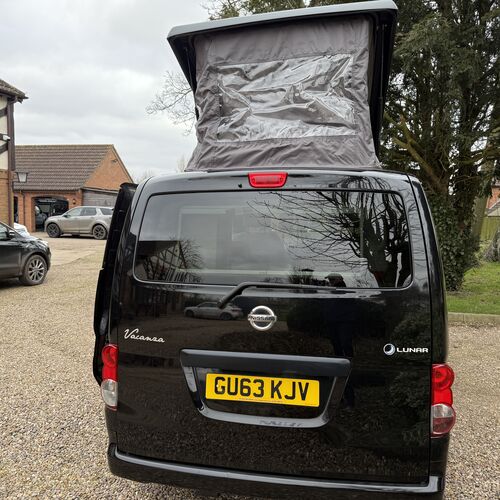 2013 Lunar Vacanza Nissan NV200 1.5DCi Camper Van 4 Berth