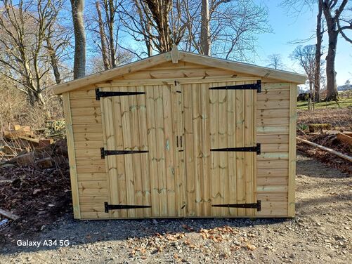 20x10 Apex Shed Garage / Work Shop