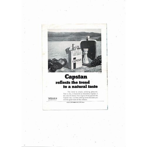 Scotland v England U23 International Football Programme @ Hampden