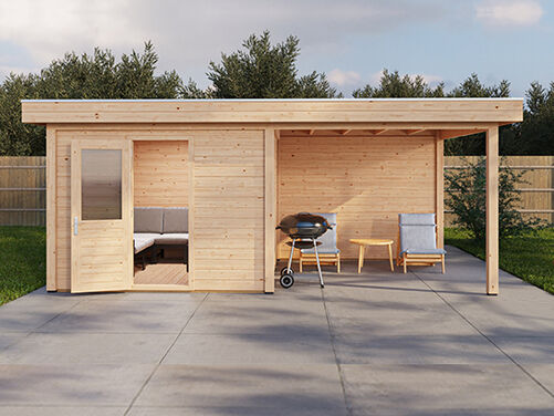 300cm x 300cm + 300cm Veranda