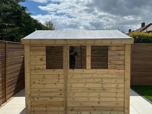 8x8 Apex Storage Shed