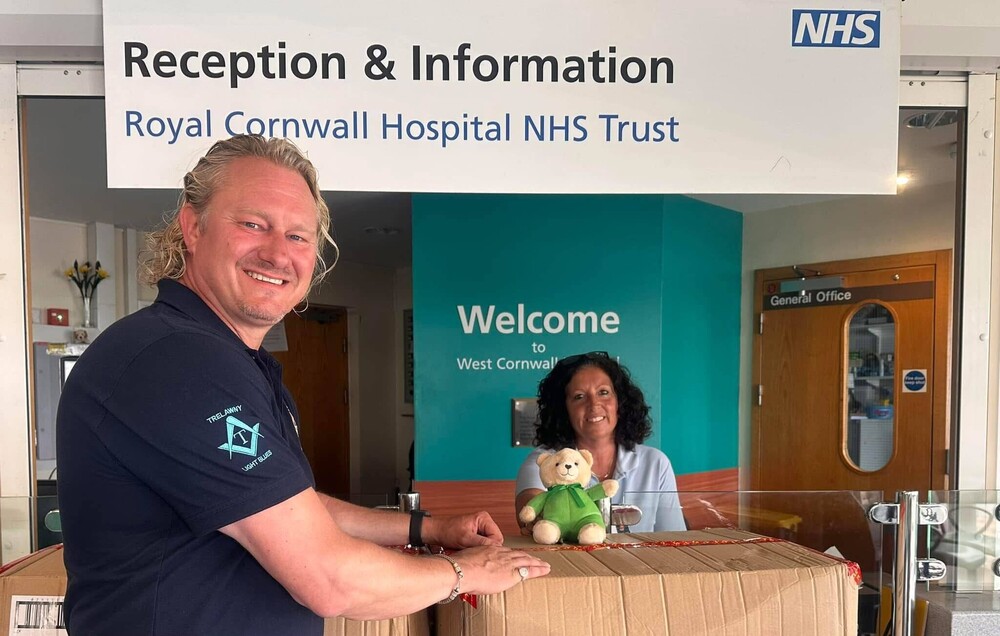 Cornwall Freemasons’ TLC Scheme Approaches 2,000 Teddies Delivered  | Provincial Grand Lodge of Cornwall | How to become a Freemason in Cornwall | Freemasonry lodges near me Cornwall  | What is Freemasonry in Cornwall UK