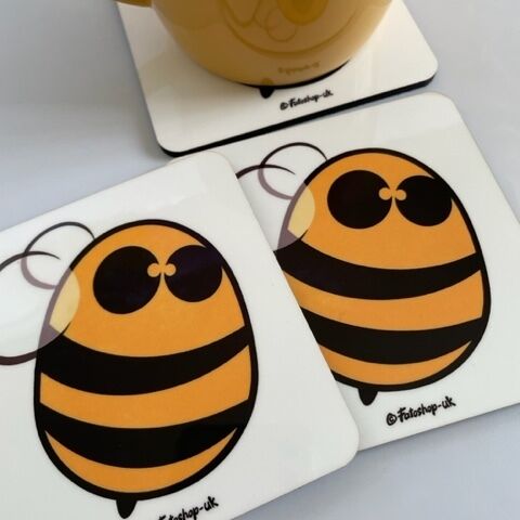 'New Bee' Coaster