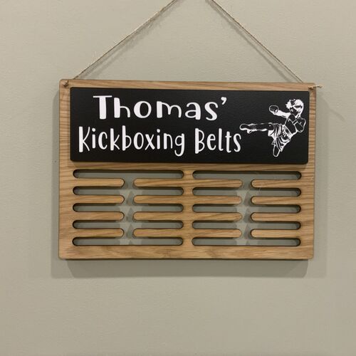 Customised Martial Arts Medal Hanger | Custom Medal Display Rack | Sports Medal Hanger