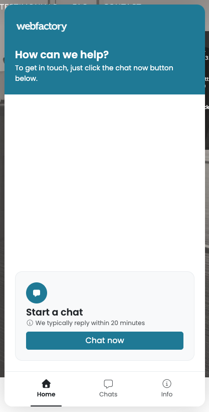 Webfactory content