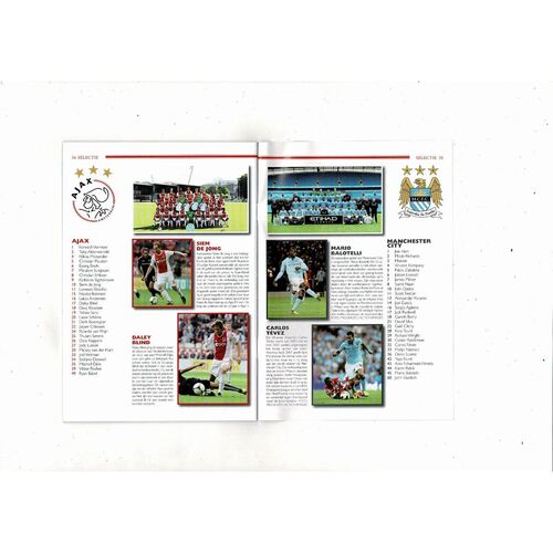 Ajax v Manchester City Champions League Football Programme 2012/13