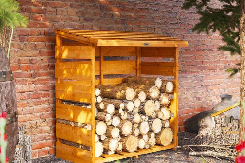 Log Store WITHOUT Shelving 4x2