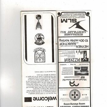 FC Den Haag v West Ham United European Cup Winners Cup Football Programme 1975/76