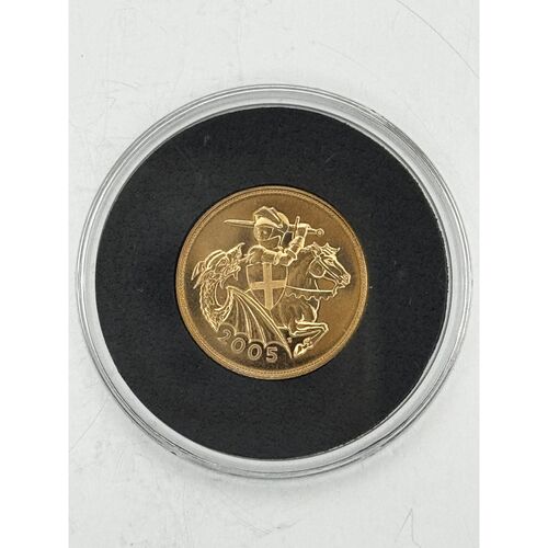 2005 Full Gold Sovereign