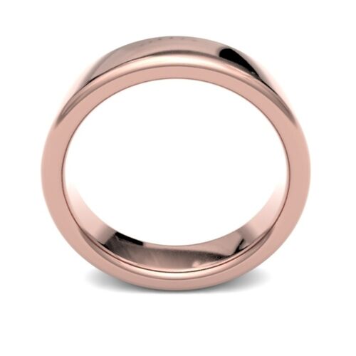 9ct 5mm court profile classic wedding ring