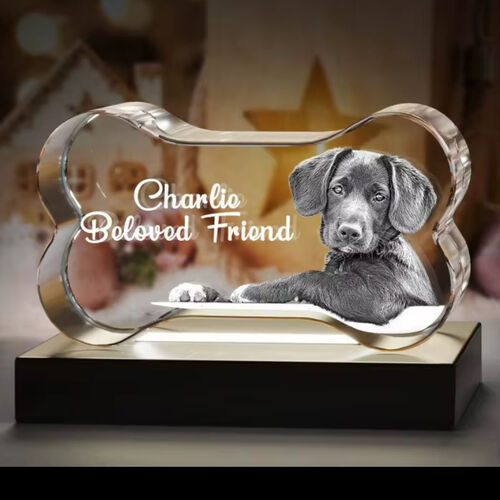 Our New Amazing Xtra Large 3D Pure Crystal Dog Bone