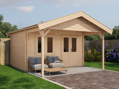 400cm x 300cm + 200cm Front Canopy